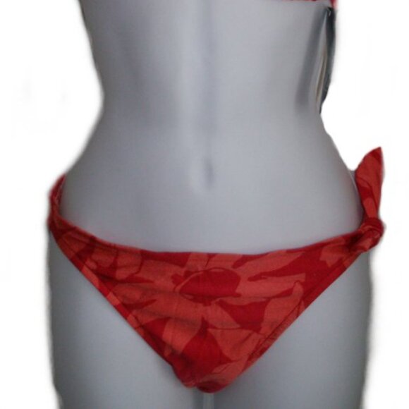 INC International Concepts Persimmon Floral Bikini - Sz 8 - NEW - Picture 9 of 9